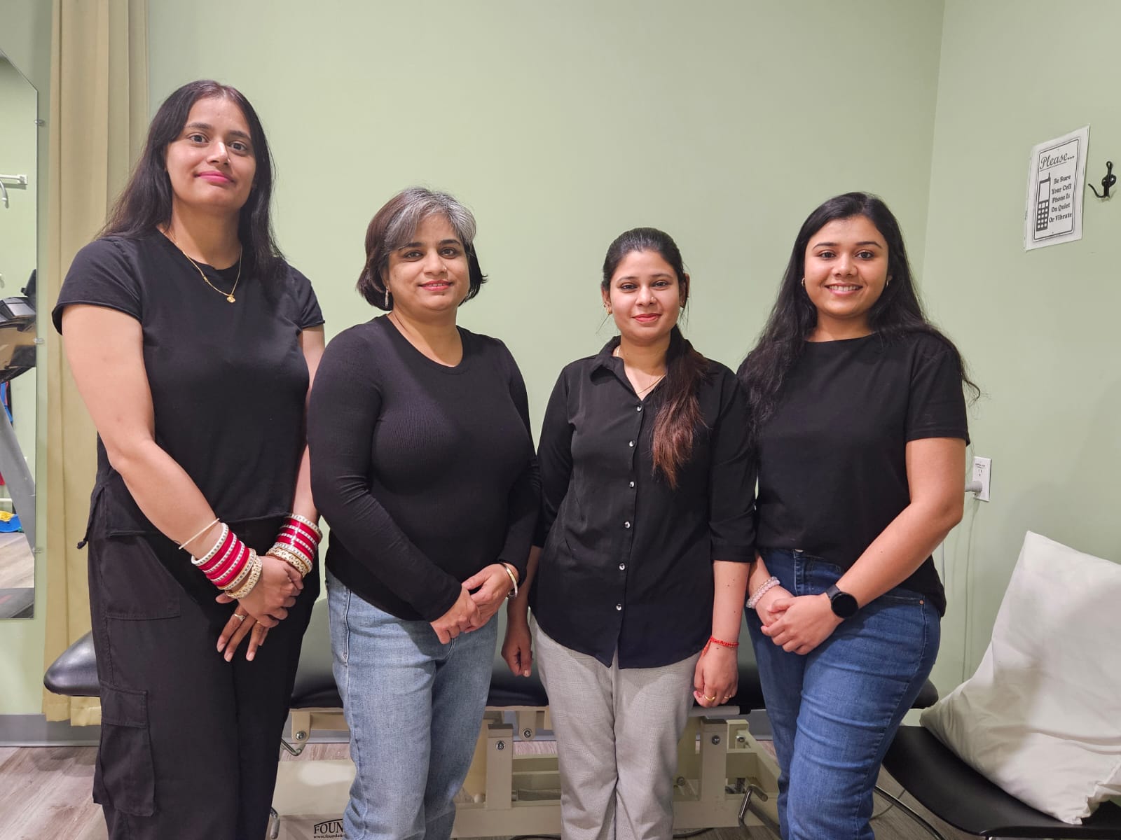 Caring Hands Physiotherapy team in Calgary providing pelvic floor therapy