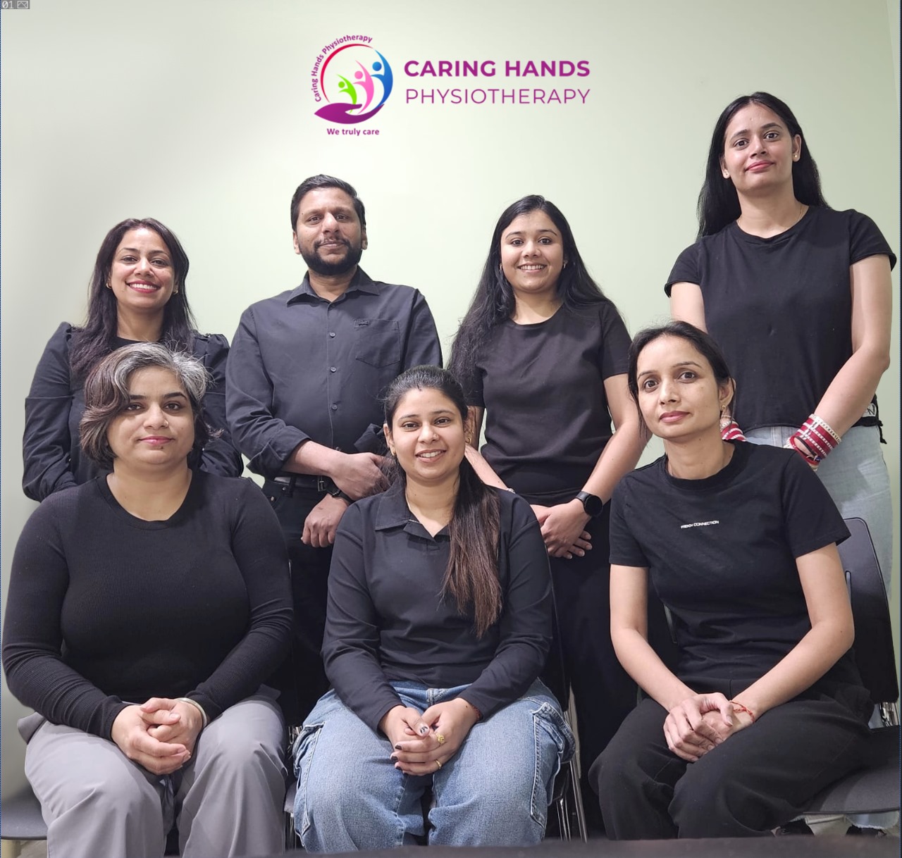 Caring Hands Physiotherapy Calgary team providing exercise therapy services.